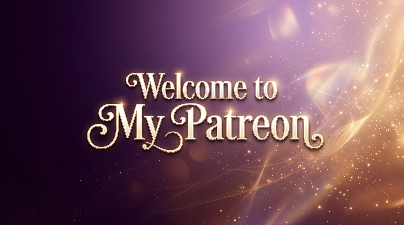 Welcome to My Patreon banner
